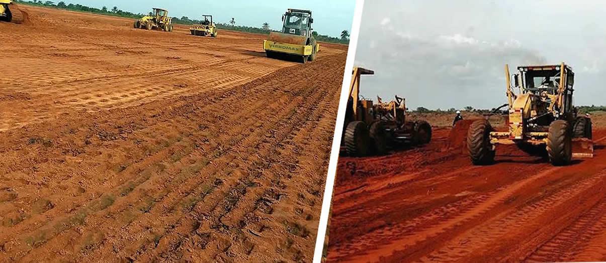 Site Prepartion at Anoh Gas Plant