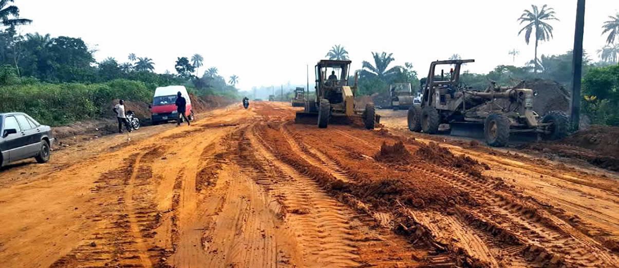 Earth Works - Ugborhen-Ikerasan Road