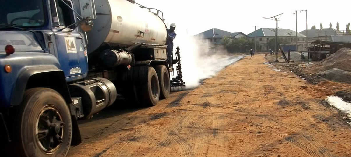 Primming of Amukpe Shell Road Section